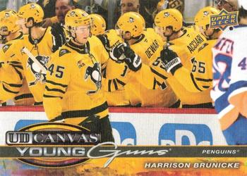 #C-233 Harrison Brunicke - Pittsburgh Penguins - 2025-26 Upper Deck - UD Canvas Hockey