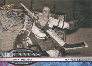 #C-242 Turk Broda - Toronto Maple Leafs - 2025-26 Upper Deck - UD Canvas Hockey