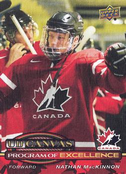 #C-257 Nathan MacKinnon - Canada - 2025-26 Upper Deck - UD Canvas Hockey