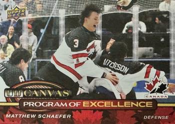#C-259 Matthew Schaefer - Canada - 2025-26 Upper Deck - UD Canvas Hockey