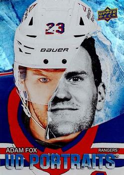 #P-2 Adam Fox - New York Rangers - 2025-26 Upper Deck - UD Portraits Hockey
