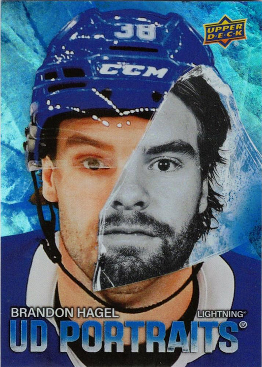 #P-7 Brandon Hagel - Tampa Bay Lightning - 2025-26 Upper Deck - UD Portraits Hockey