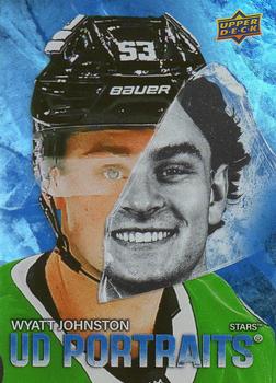 #P-11 Wyatt Johnston - Dallas Stars - 2025-26 Upper Deck - UD Portraits Hockey