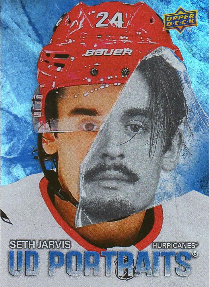 #P-17 Seth Jarvis - Carolina Hurricanes - 2025-26 Upper Deck - UD Portraits Hockey