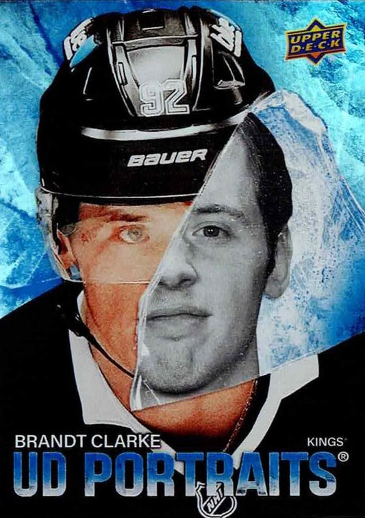 #P-20 Brandt Clarke - Los Angeles Kings - 2025-26 Upper Deck - UD Portraits Hockey