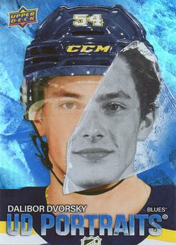 #P-22 Dalibor Dvorsky - St. Louis Blues - 2025-26 Upper Deck - UD Portraits Hockey