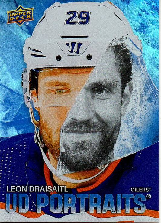 #P-30 Leon Draisaitl - Edmonton Oilers - 2025-26 Upper Deck - UD Portraits Hockey