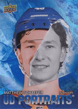 #P-32 Matthew Schaefer - New York Islanders - 2025-26 Upper Deck - UD Portraits Hockey