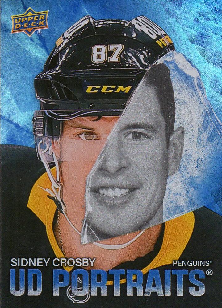#P-33 Sidney Crosby - Pittsburgh Penguins - 2025-26 Upper Deck - UD Portraits Hockey