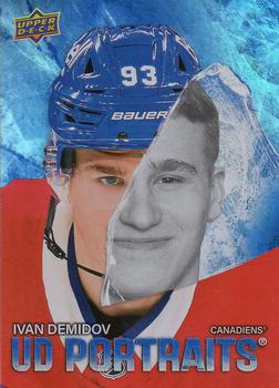#P-34 Ivan Demidov - Montreal Canadiens - 2025-26 Upper Deck - UD Portraits Hockey