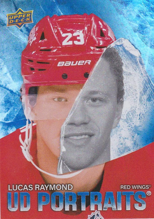 #P-40 Lucas Raymond - Detroit Red Wings - 2025-26 Upper Deck - UD Portraits Hockey