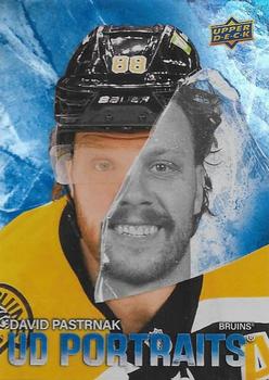 #P-44 David Pastrnak - Boston Bruins - 2025-26 Upper Deck - UD Portraits Hockey