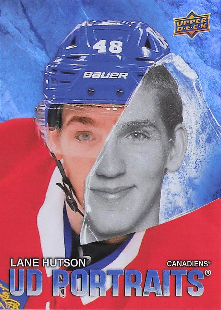#P-45 Lane Hutson - Montreal Canadiens - 2025-26 Upper Deck - UD Portraits Hockey