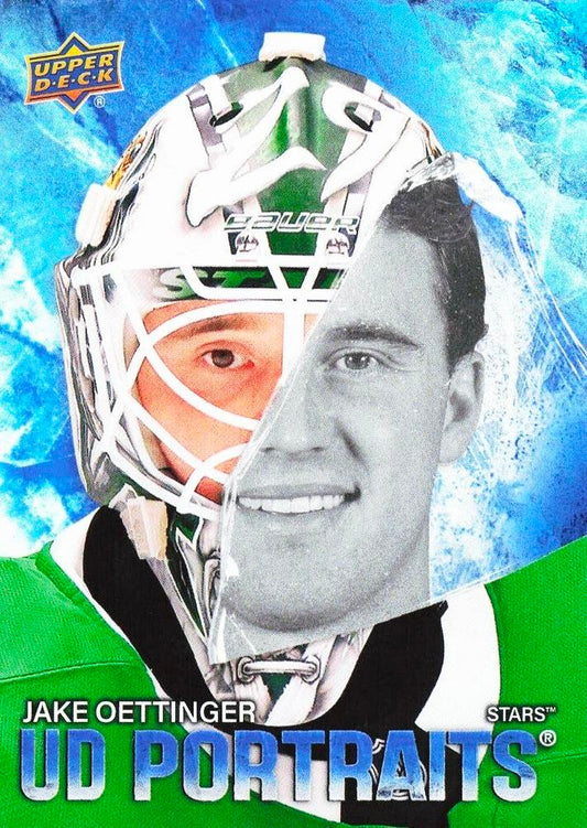 #P-56 Jake Oettinger - Dallas Stars - 2025-26 Upper Deck - UD Portraits Hockey