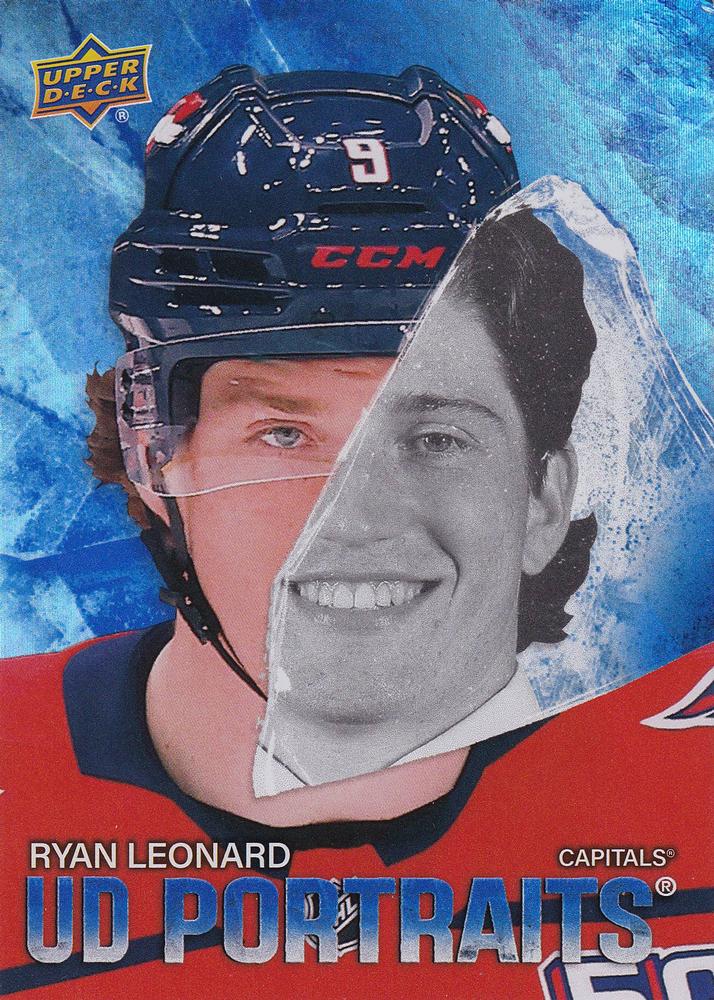#P-59 Ryan Leonard - Washington Capitals - 2025-26 Upper Deck - UD Portraits Hockey