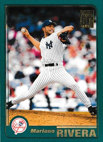 #560 Mariano Rivera - New York Yankees - 2001 Topps Baseball