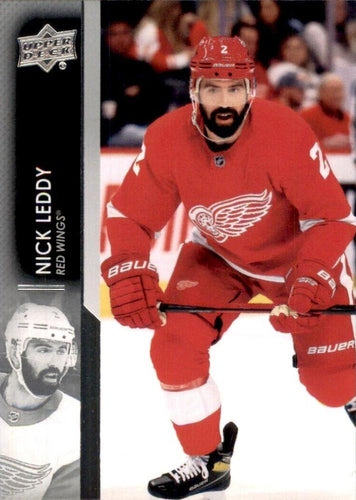 #560 Nick Leddy - Detroit Red Wings - 2021-22 Upper Deck Hockey