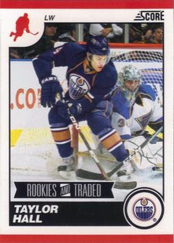 #560 Taylor Hall - Edmonton Oilers - 2010-11 Score Hockey