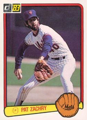 #560 Pat Zachry - New York Mets - 1983 Donruss Baseball