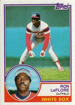 #560 Ron LeFlore - Chicago White Sox - 1983 Topps Baseball