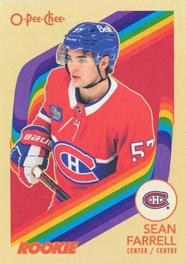 #560 Sean Farrell - Montreal Canadiens - 2023-24 O-Pee-Chee - Retro Hockey