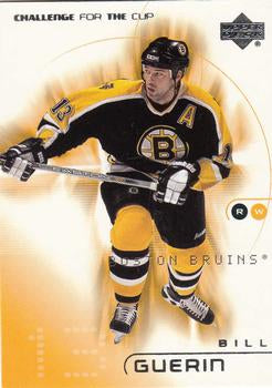 #6 Bill Guerin - Boston Bruins - 2001-02 Upper Deck Challenge for the Cup Hockey