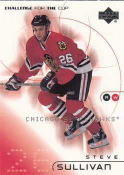 #15 Steve Sullivan - Chicago Blackhawks - 2001-02 Upper Deck Challenge for the Cup Hockey
