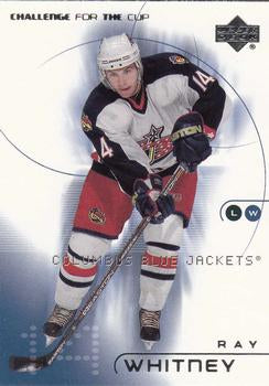 #22 Ray Whitney - Columbus Blue Jackets - 2001-02 Upper Deck Challenge for the Cup Hockey