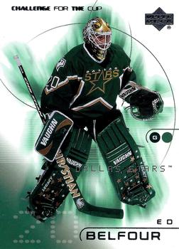 #24 Ed Belfour - Dallas Stars - 2001-02 Upper Deck Challenge for the Cup Hockey