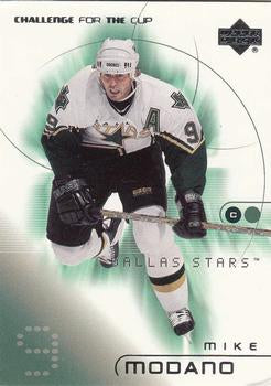 #25 Mike Modano - Dallas Stars - 2001-02 Upper Deck Challenge for the Cup Hockey