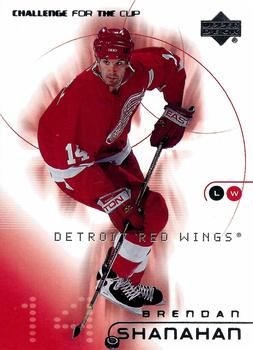 #29 Brendan Shanahan - Detroit Red Wings - 2001-02 Upper Deck Challenge for the Cup Hockey