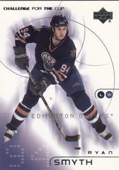 #33 Ryan Smyth - Edmonton Oilers - 2001-02 Upper Deck Challenge for the Cup Hockey