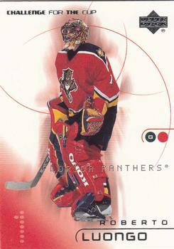 #35 Roberto Luongo - Florida Panthers - 2001-02 Upper Deck Challenge for the Cup Hockey