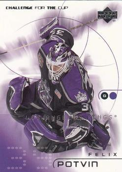 #38 Felix Potvin - Los Angeles Kings - 2001-02 Upper Deck Challenge for the Cup Hockey