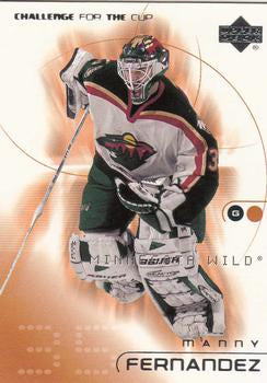 #41 Manny Fernandez - Minnesota Wild - 2001-02 Upper Deck Challenge for the Cup Hockey
