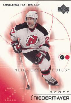 #51 Scott Niedermayer - New Jersey Devils - 2001-02 Upper Deck Challenge for the Cup Hockey