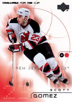 #52 Scott Gomez - New Jersey Devils - 2001-02 Upper Deck Challenge for the Cup Hockey
