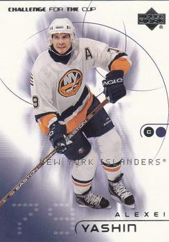 #54 Alexei Yashin - New York Islanders - 2001-02 Upper Deck Challenge for the Cup Hockey
