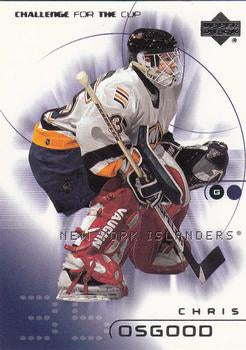 #55 Chris Osgood - New York Islanders - 2001-02 Upper Deck Challenge for the Cup Hockey