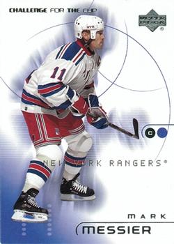 #57 Mark Messier - New York Rangers - 2001-02 Upper Deck Challenge for the Cup Hockey