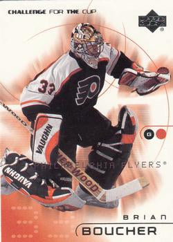 #60 Brian Boucher - Philadelphia Flyers - 2001-02 Upper Deck Challenge for the Cup Hockey
