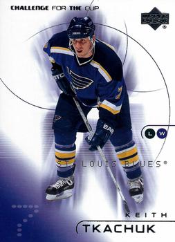 #78 Keith Tkachuk - St. Louis Blues - 2001-02 Upper Deck Challenge for the Cup Hockey