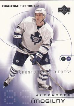 #83 Alexander Mogilny - Toronto Maple Leafs - 2001-02 Upper Deck Challenge for the Cup Hockey