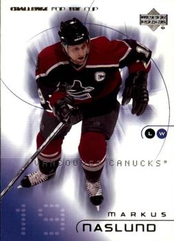 #86 Markus Naslund - Vancouver Canucks - 2001-02 Upper Deck Challenge for the Cup Hockey