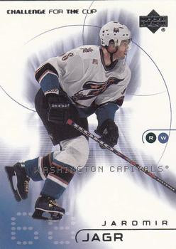 #88 Jaromir Jagr - Washington Capitals - 2001-02 Upper Deck Challenge for the Cup Hockey