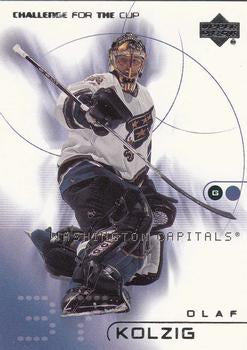 #89 Olaf Kolzig - Washington Capitals - 2001-02 Upper Deck Challenge for the Cup Hockey