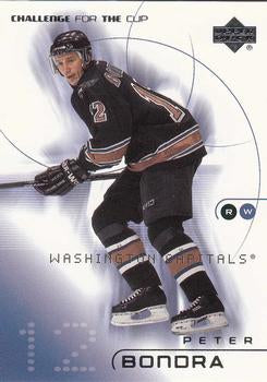 #90 Peter Bondra - Washington Capitals - 2001-02 Upper Deck Challenge for the Cup Hockey