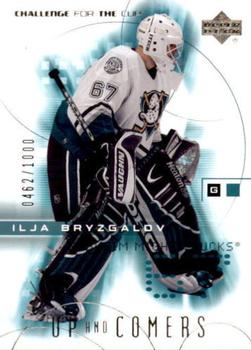 #91 Ilja Bryzgalov - Anaheim Mighty Ducks - 2001-02 Upper Deck Challenge for the Cup Hockey
