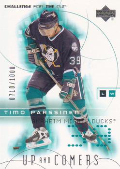 #92 Timo Parssinen - Anaheim Mighty Ducks - 2001-02 Upper Deck Challenge for the Cup Hockey