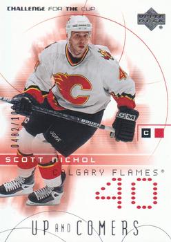#99 Scott Nichol - Calgary Flames - 2001-02 Upper Deck Challenge for the Cup Hockey